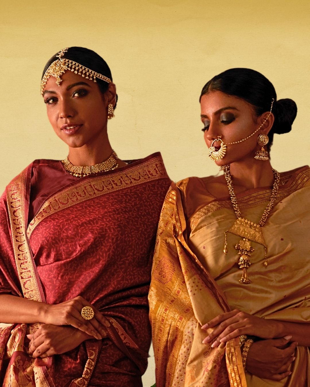 Green Beige and Red Traditional Tamil Puthandu Sale Instagram Post